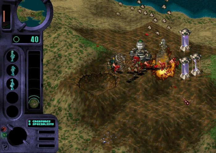 Скриншот из игры Gene Wars