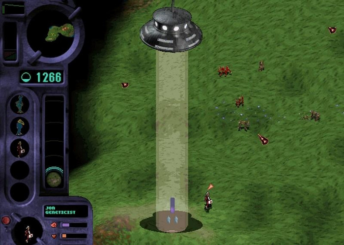 Скриншот из игры Gene Wars