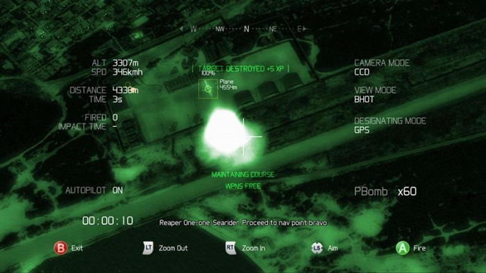 Скриншот из игры Tom Clancy’s H.A.W.X. 2