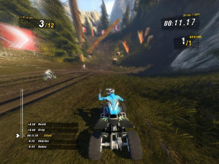 Скриншот из игры Nail'd