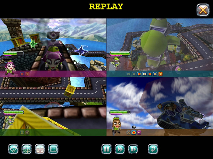 Скриншот из игры Naked War