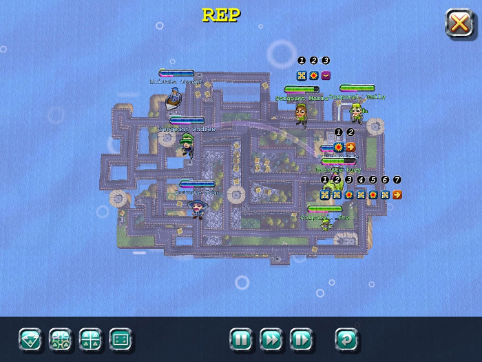 Скриншот из игры Naked War