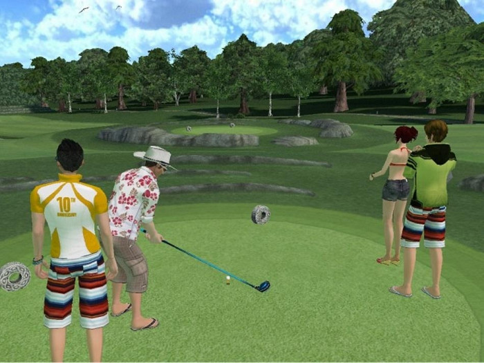 Скриншот из игры Golfstar