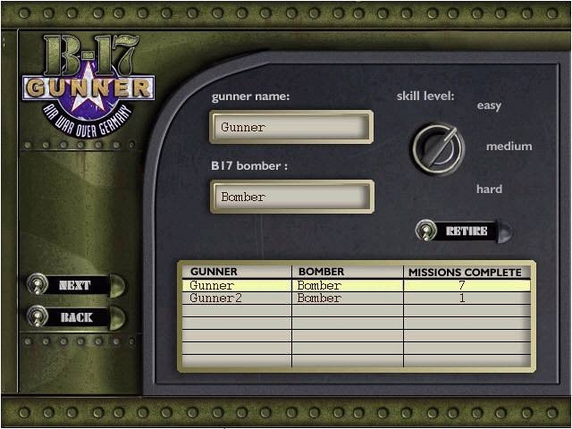 Скриншот из игры B-17 Gunner: Air War over Germany