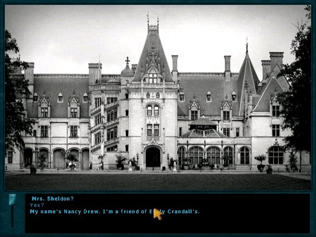 Скриншот из игры Nancy Drew: Secret of the Old Clock