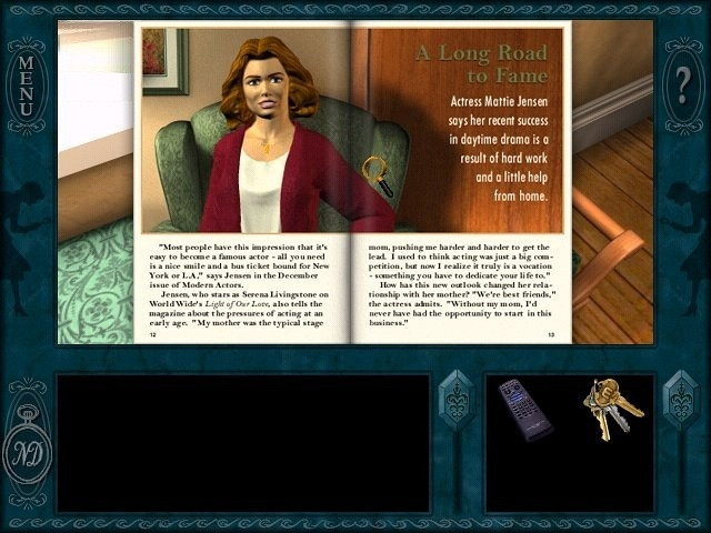Скриншот из игры Nancy Drew: Stay Tuned for Danger