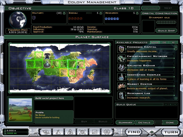 Скриншот из игры Galactic Civilizations 2: Twilight of the Arnor