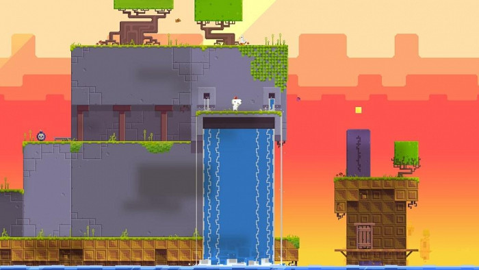 Скриншот из игры Fez