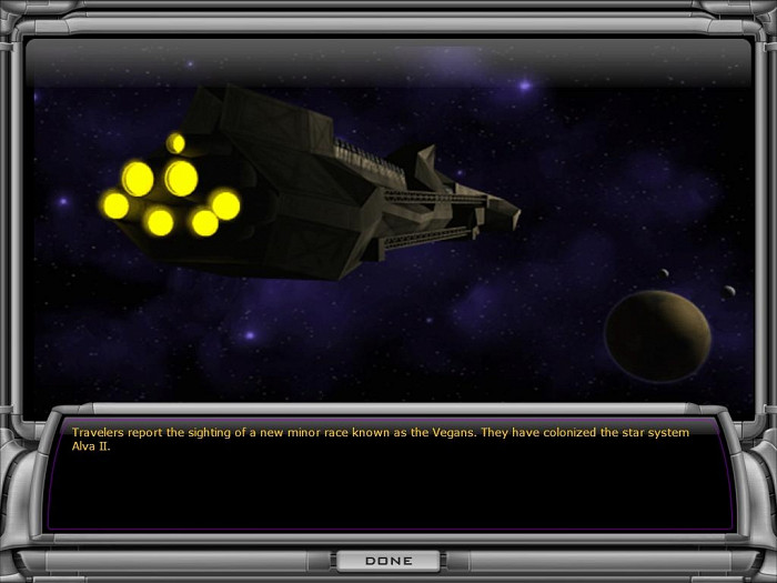 Скриншот из игры Galactic Civilizations 2: Dread Lords