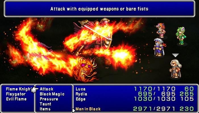 Скриншот из игры Final Fantasy 4: The Complete Collection