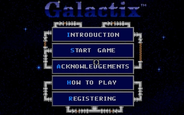 Скриншот из игры Galactix