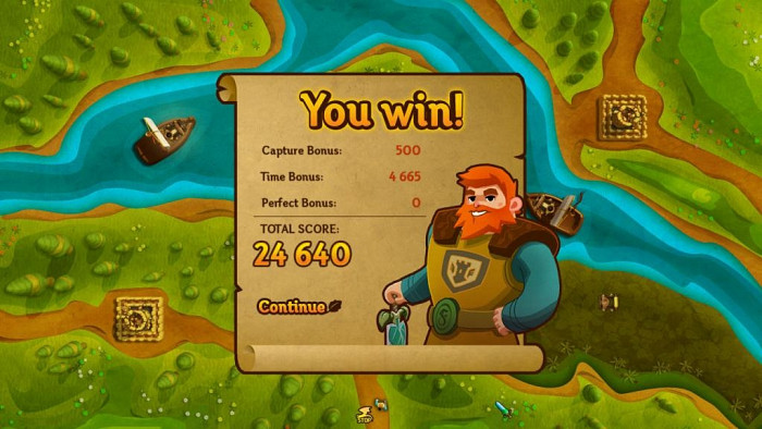 Скриншот из игры Fortix 2