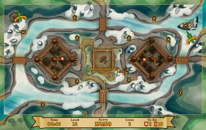 Скриншот из игры Fortix 2