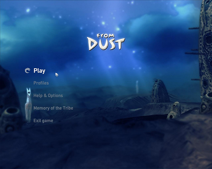 Скриншот из игры From Dust
