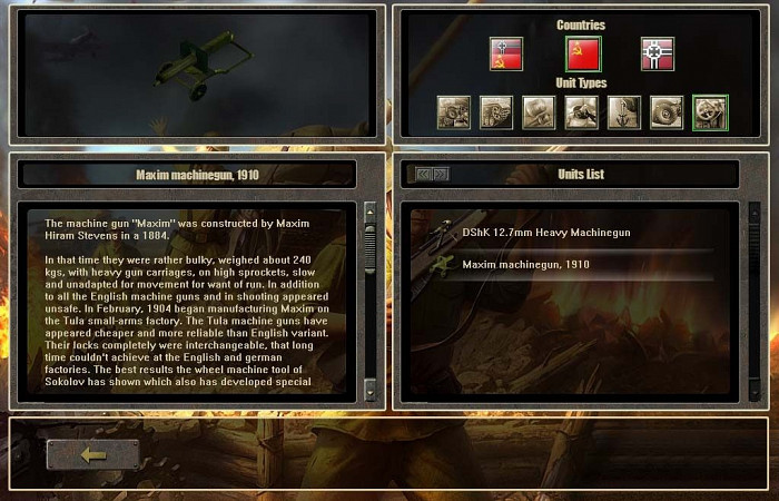 Скриншот из игры Frontline: Fields of Thunder