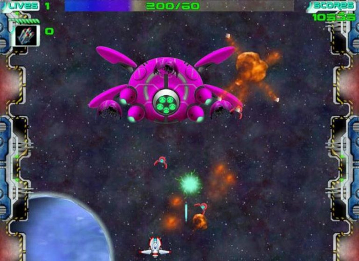 Скриншот из игры Galaxy Invaders