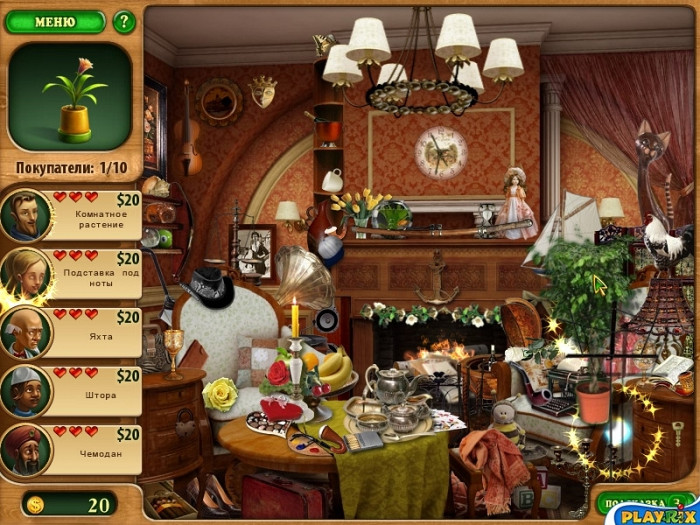 Скриншот из игры Gardenscapes
