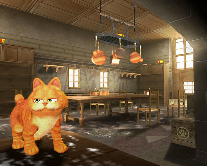 Скриншот из игры Garfield 2