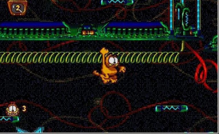 Скриншот из игры Garfield: Caught in the Act