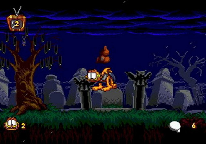 Скриншот из игры Garfield: Caught in the Act
