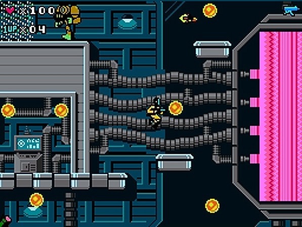 Скриншот из игры Dark Void Zero