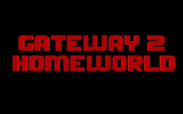 Обложка для игры Gateway 2: Homeworld