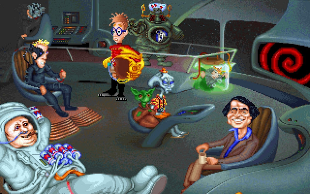 Скриншот из игры Geekwad: Games of the Galaxy, The