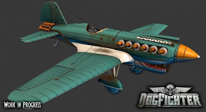 Скриншот из игры DogFighter