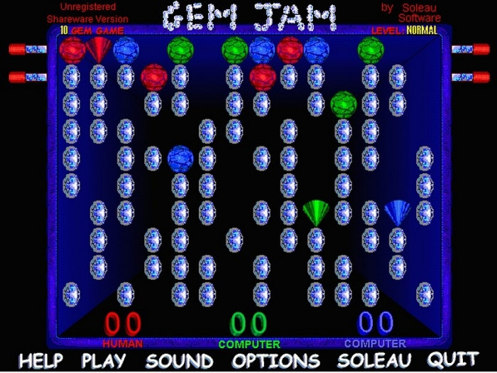 Скриншот из игры Gem Jam