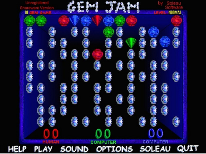 Скриншот из игры Gem Jam