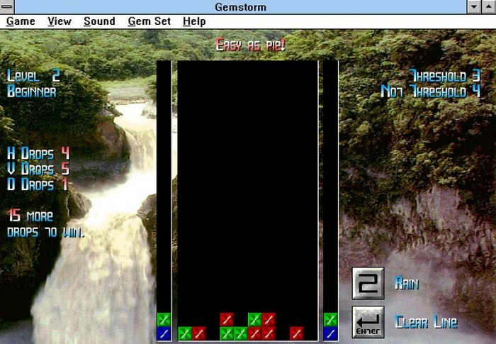 Скриншот из игры Gemstorm