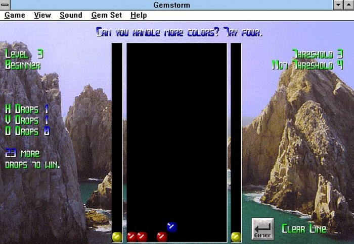 Скриншот из игры Gemstorm
