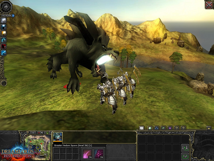 Скриншот из игры Dreamlords Resurrection