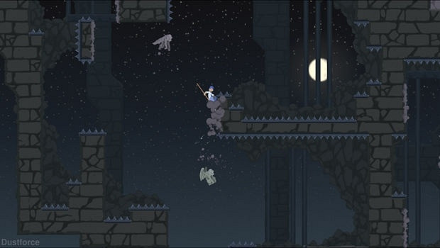 Скриншот из игры Dustforce