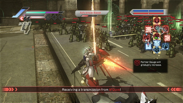 Скриншот из игры Dynasty Warriors: Gundam 3
