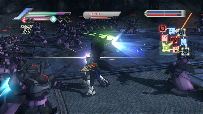 Скриншот из игры Dynasty Warriors: Gundam 3