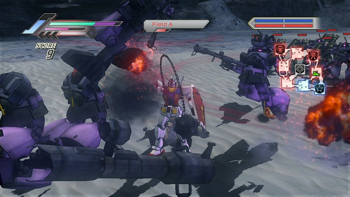 Скриншот из игры Dynasty Warriors: Gundam 3