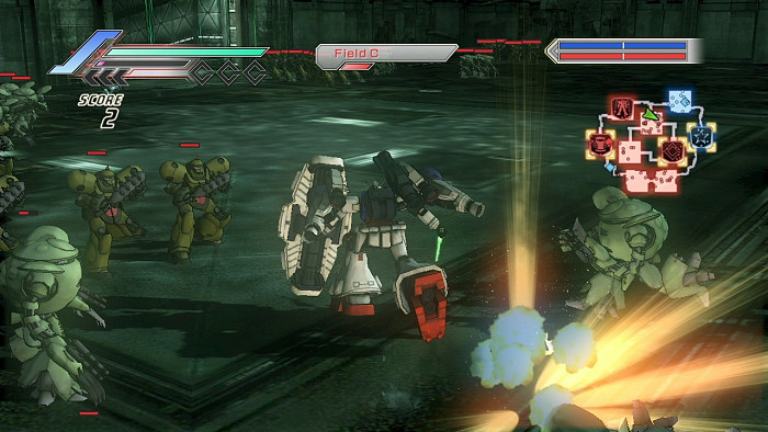 Скриншот из игры Dynasty Warriors: Gundam 3