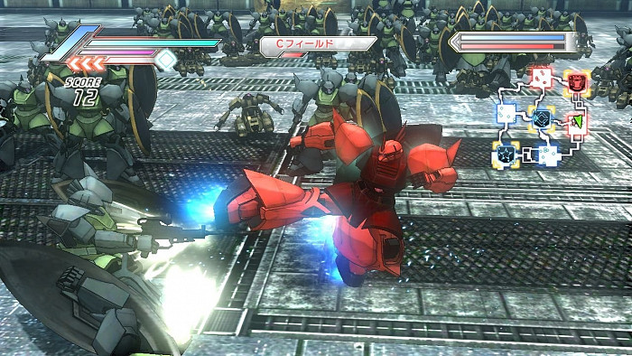 Скриншот из игры Dynasty Warriors: Gundam 3