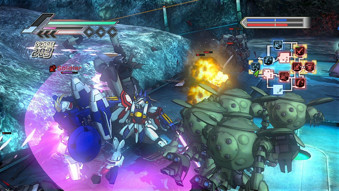 Скриншот из игры Dynasty Warriors: Gundam 3