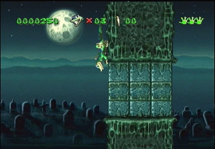 Скриншот из игры Gex