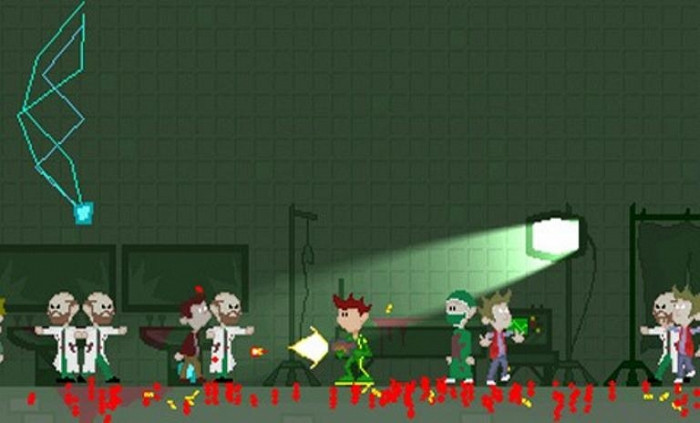 Скриншот из игры Gibbage