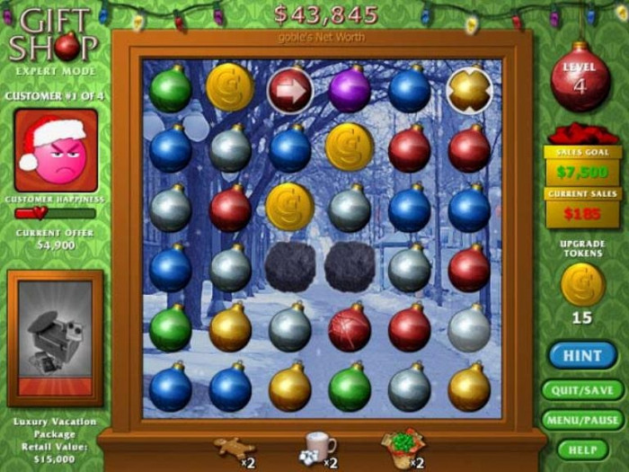 Скриншот из игры Gift Shop