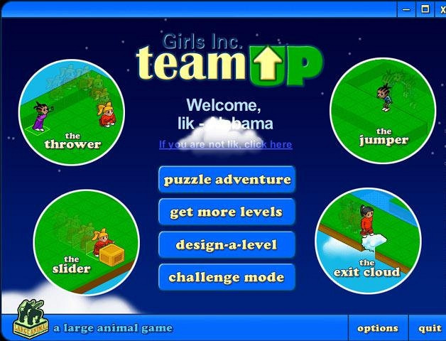 Скриншот из игры Girls Inc. TeamUP