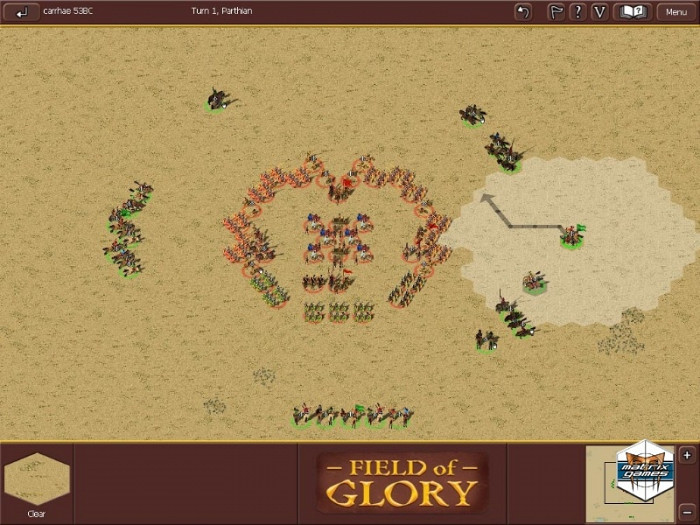 Скриншот из игры Field of Glory