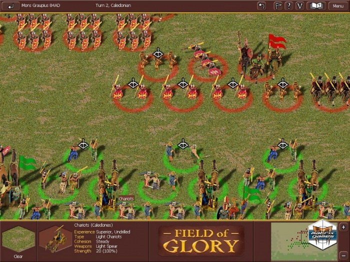 Скриншот из игры Field of Glory