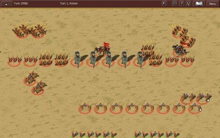 Скриншот из игры Fields of Glory