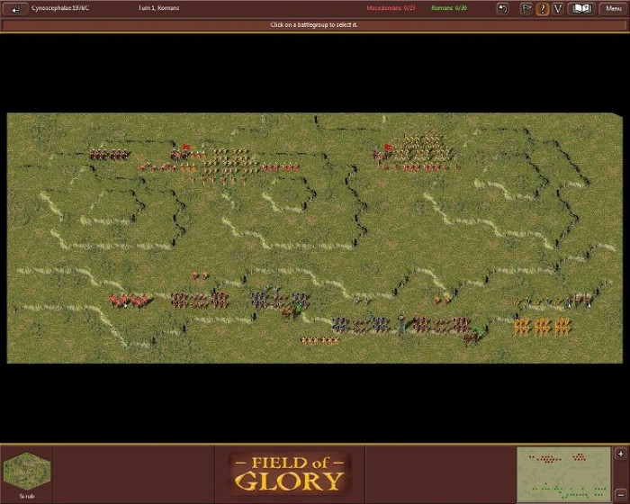 Скриншот из игры Fields of Glory