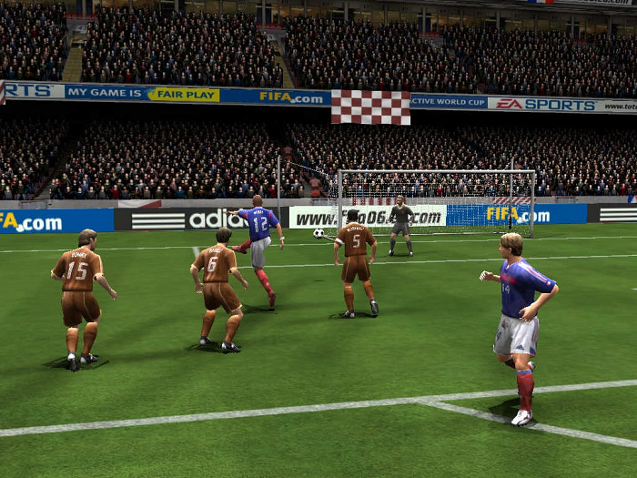 Скриншот из игры FIFA 06