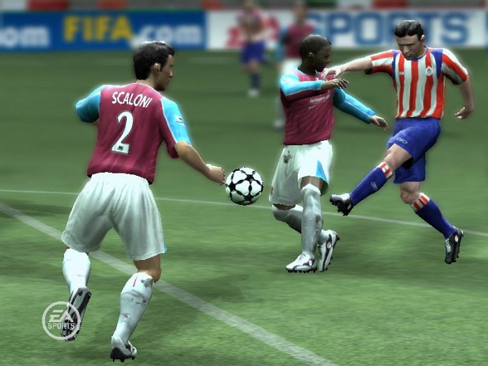 Скриншот из игры FIFA 07